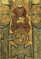 Folio 292r, debut de l'Evangile selon St Jean (detail)
